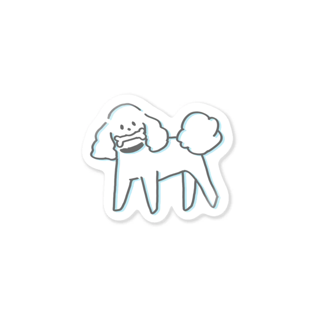 ソラリナのふわふわトイプードル3 Sticker