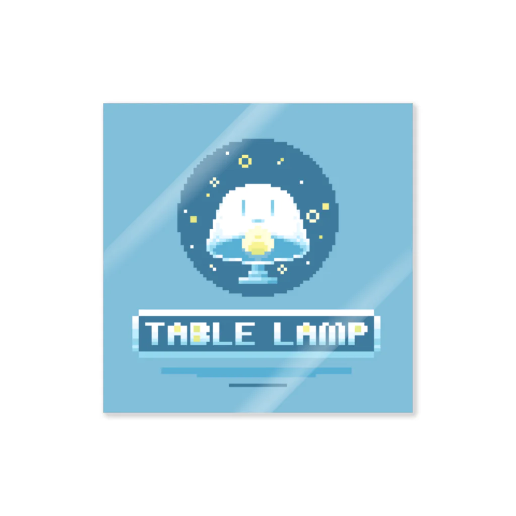 Pixel PeaceのTable Lamp　１ Sticker