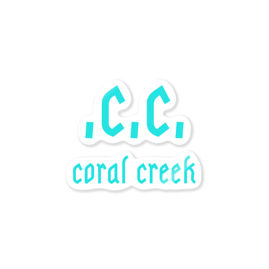 coral creek_hairのコーラルクリークオリジナルウェア Sticker