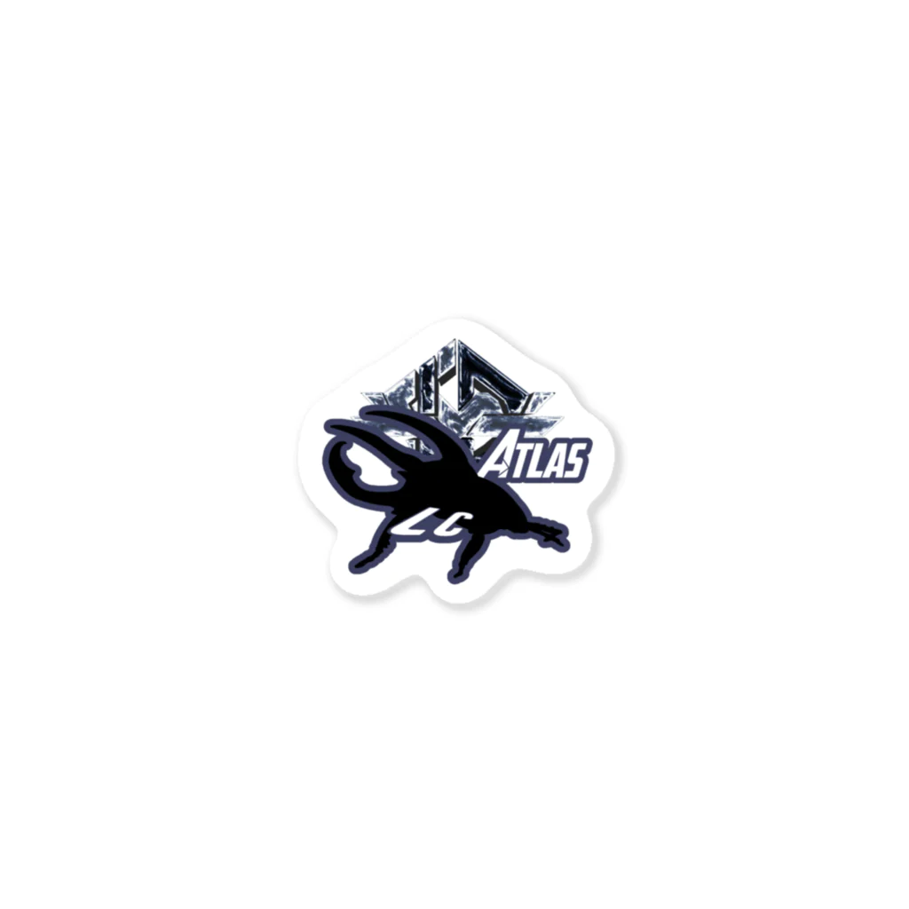 【team-LC Atlas】公式グッズ販売の LC-Atlasステッカー Sticker