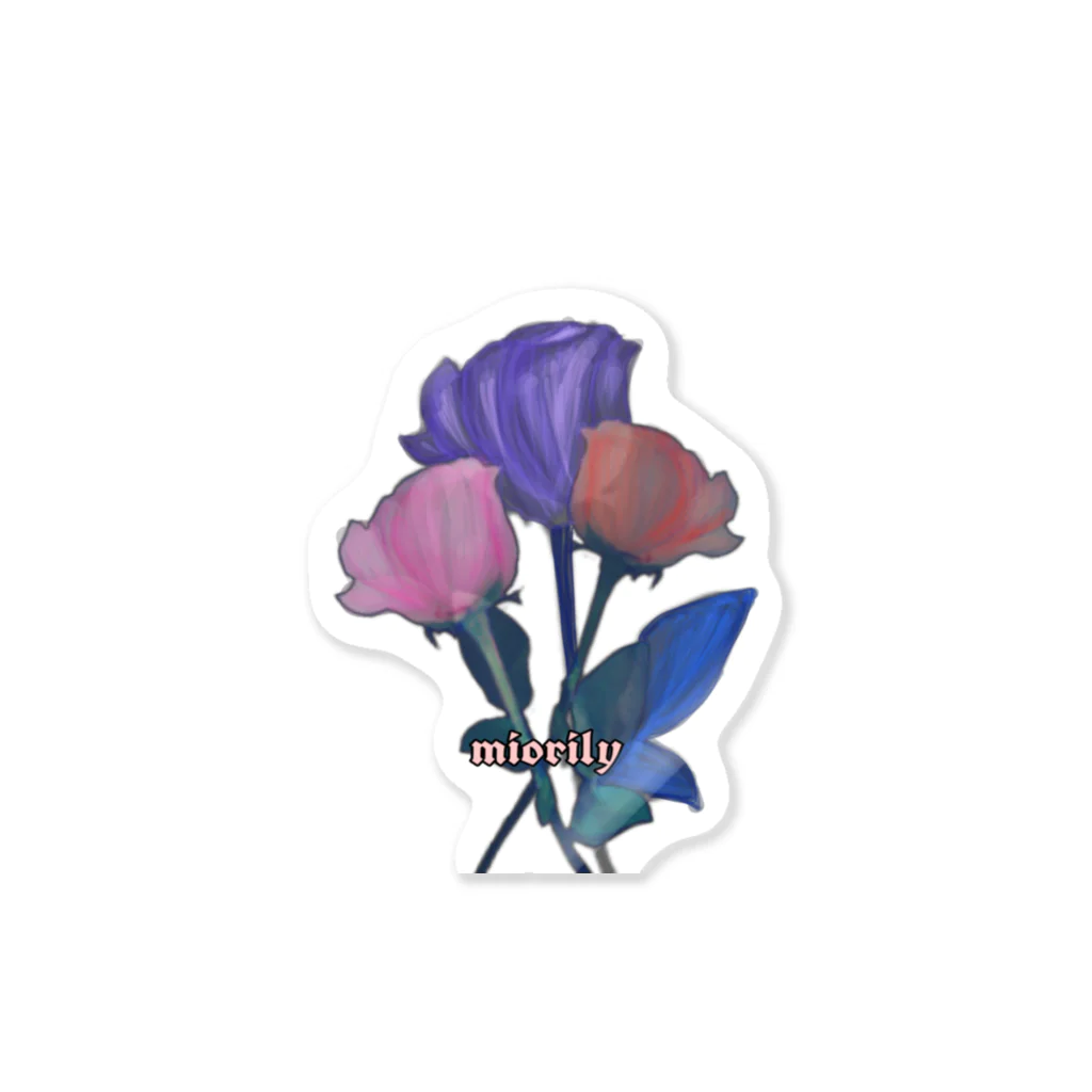 miorilyのmiorily roze Sticker