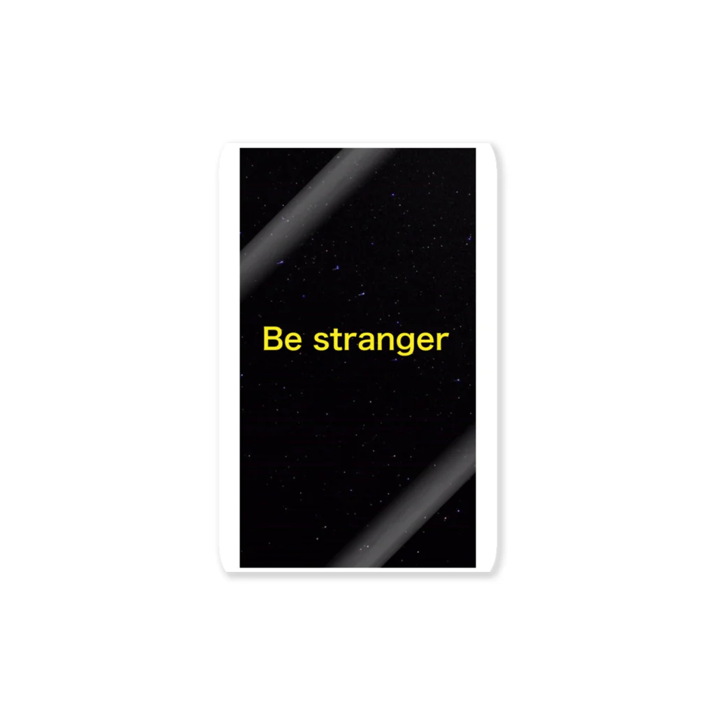 Kazuki8のBe stranger　no.1 Sticker