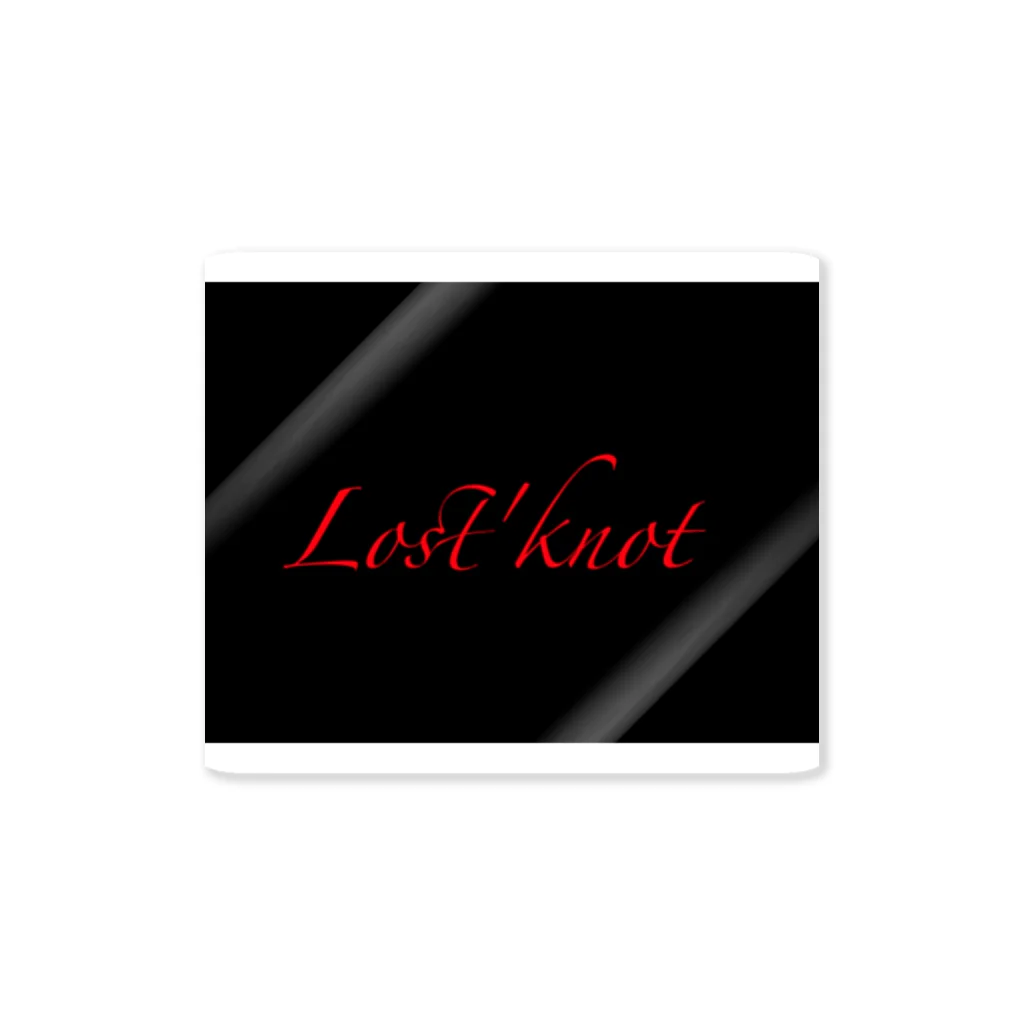 Lost'knotのLost'knot我等ノ婀嘉 ステッカー