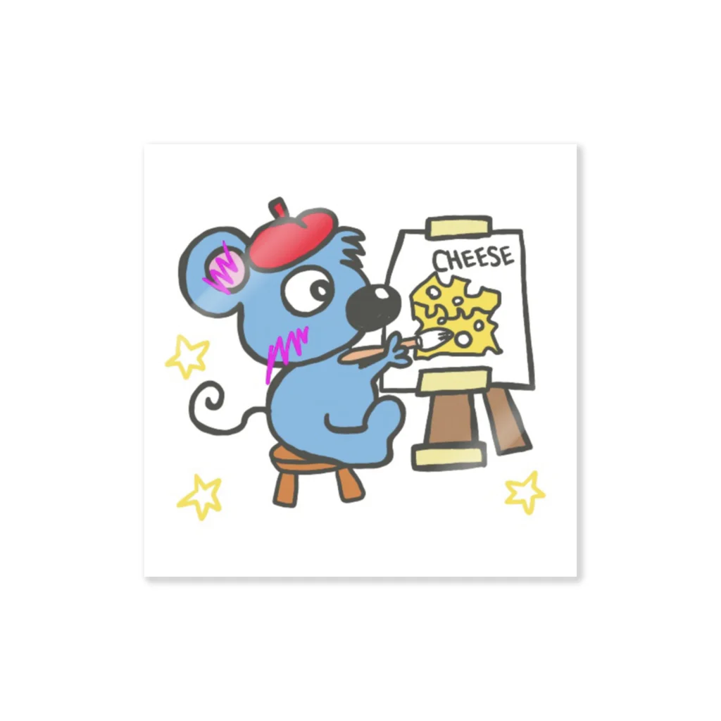 cheeseの絵描き Sticker