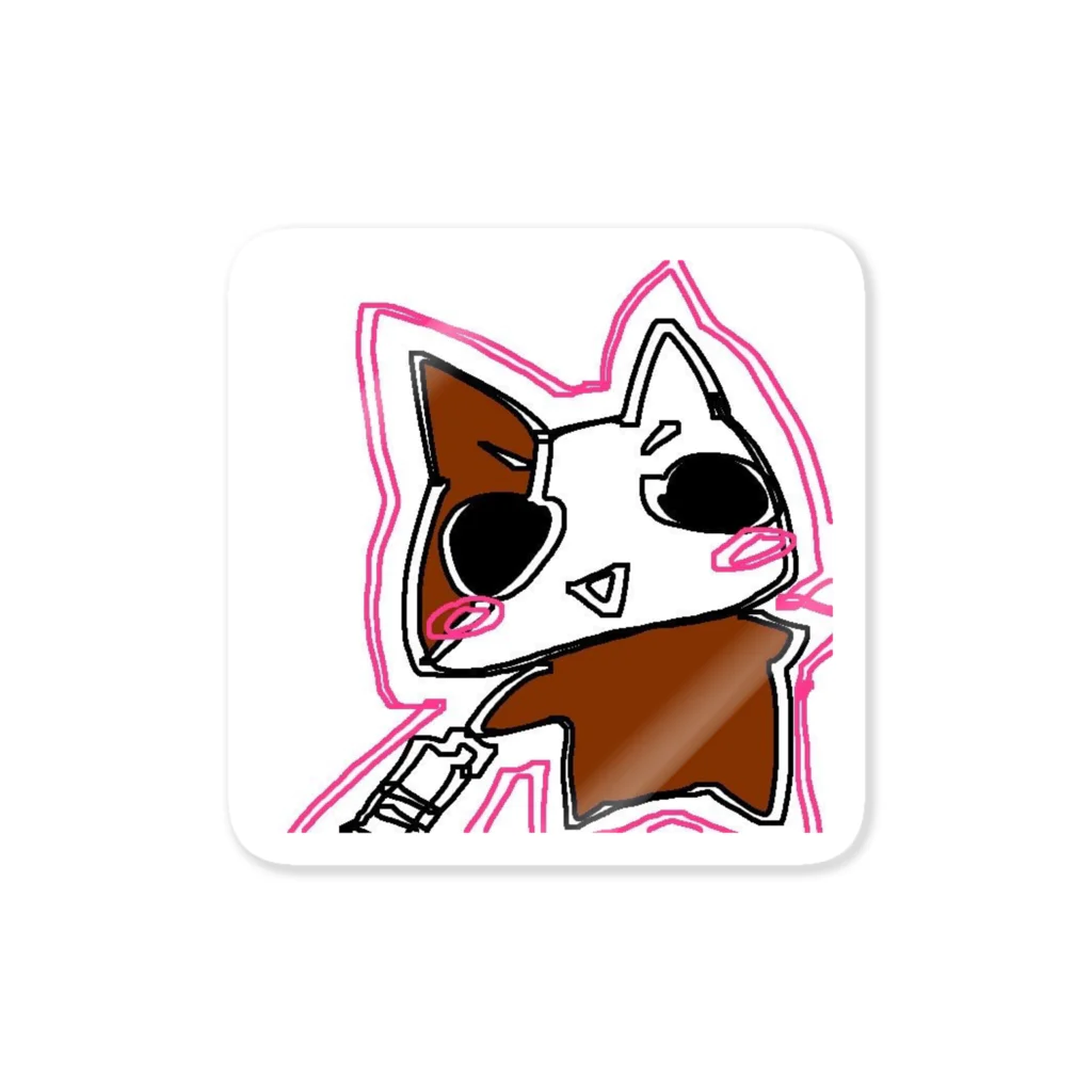 緋音Shiu/🦊誕生日まで後5日の神ちゃんステッカー Sticker