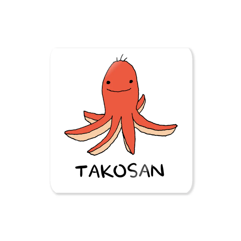 tasocのたこさん。 Sticker