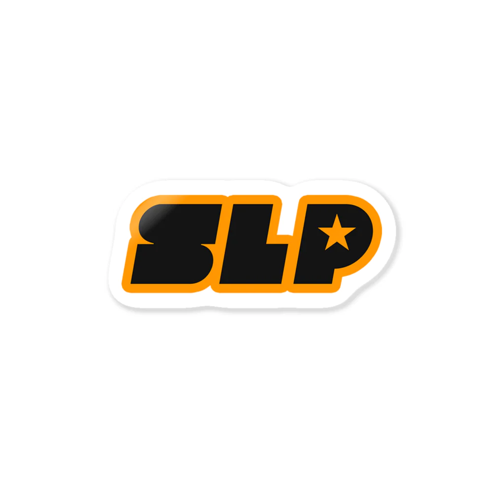 𝙎 𝙇 𝙋 ☻のSLP★【イエローロゴ】 ステッカー