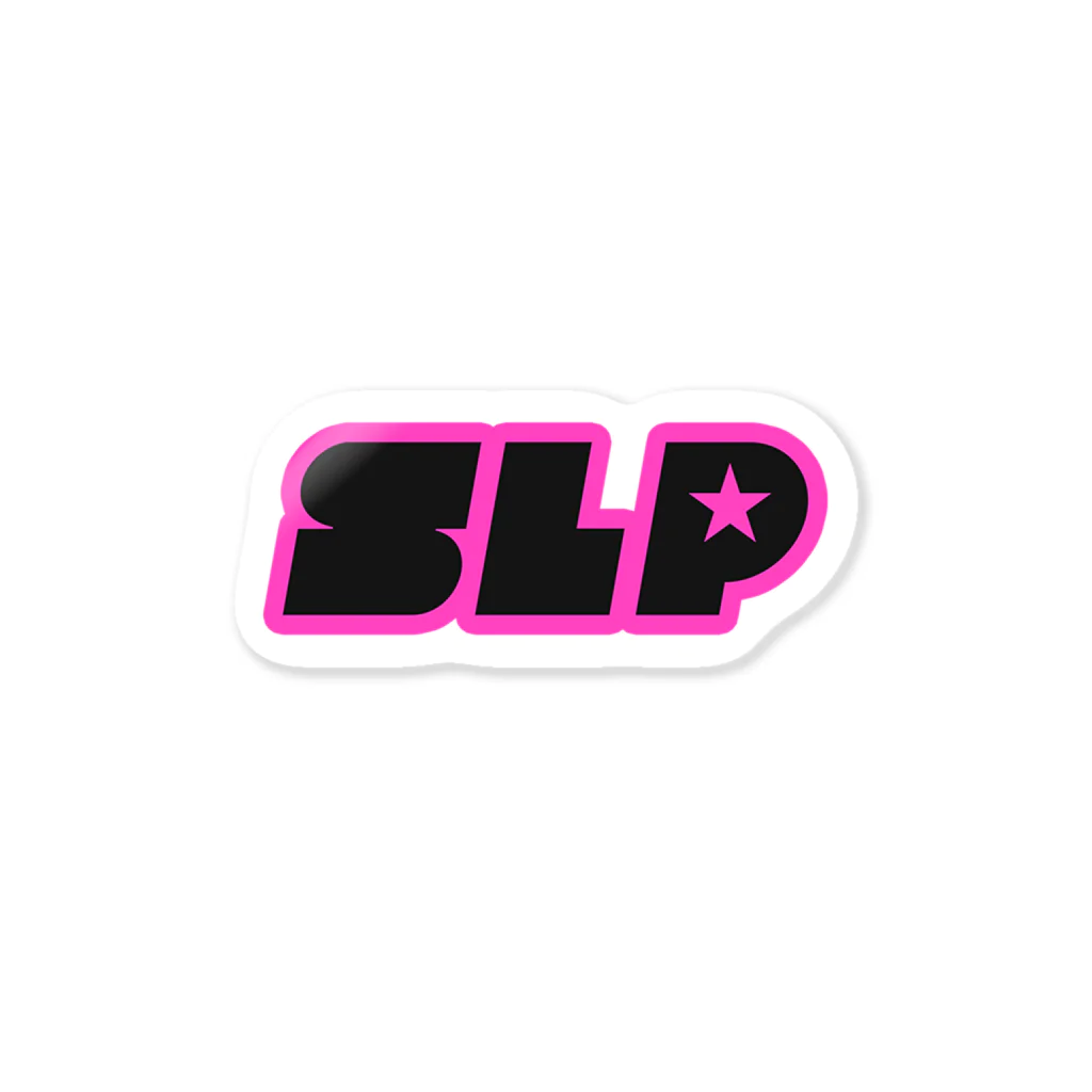 𝙎 𝙇 𝙋 ☻のSLP★【ピンクロゴ】 ステッカー