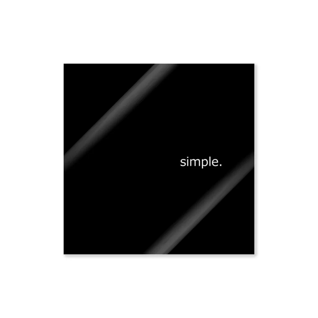 nu_coqのsimple ステッカー