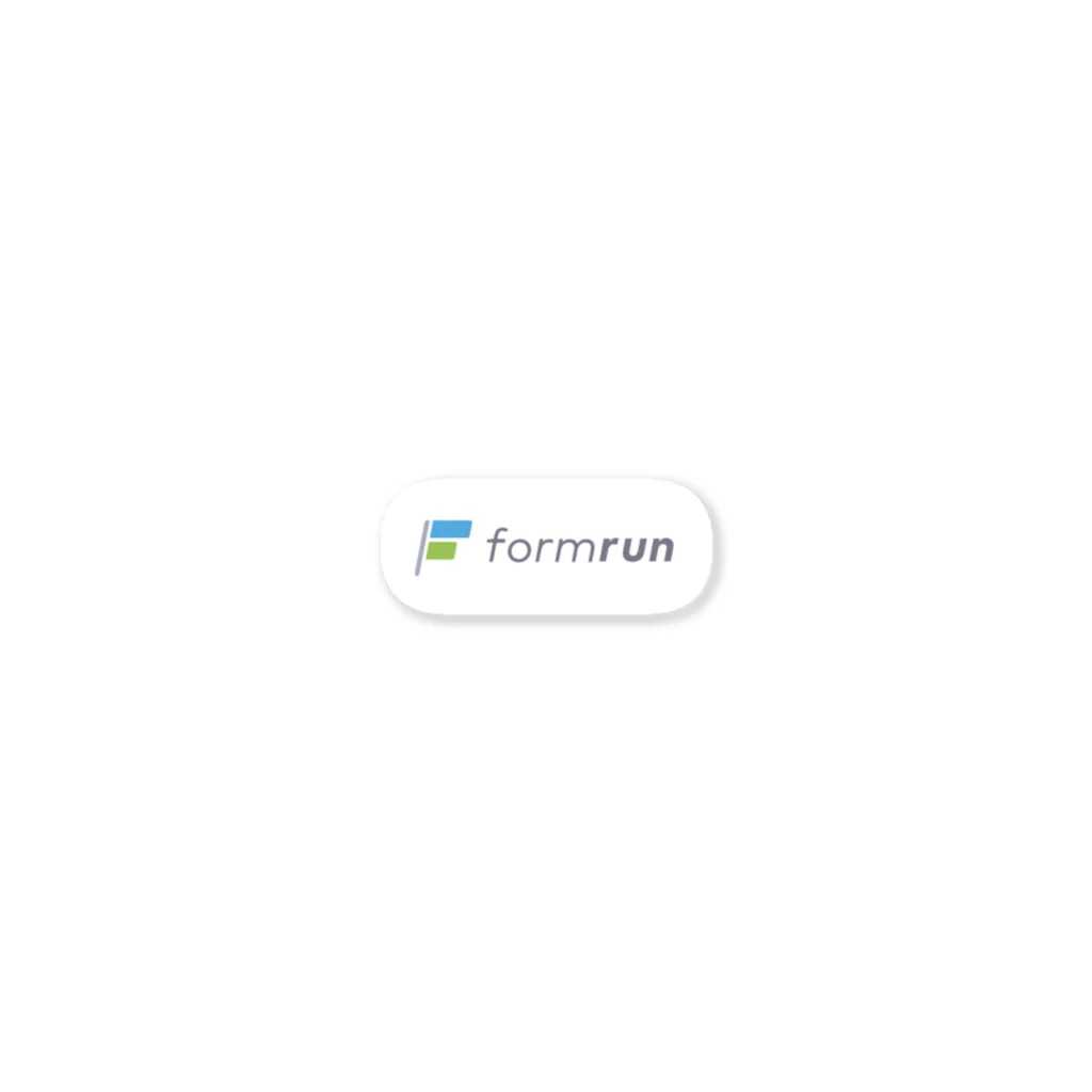 formrun（フォームラン）公式のformrunロゴ入りステッカー ステッカー