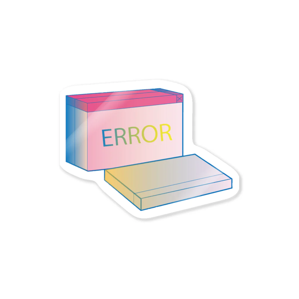 サカナのERROR ステッカー