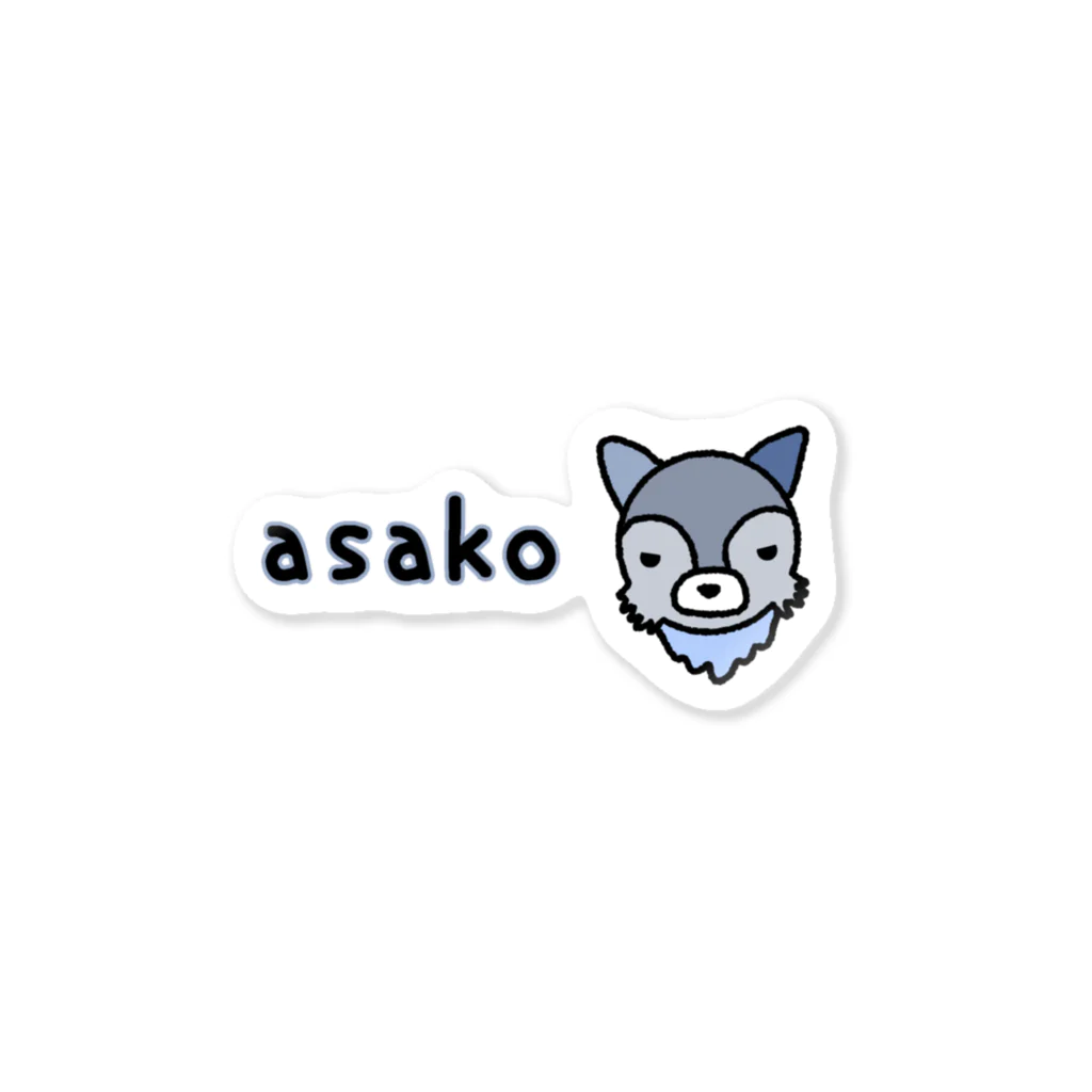 桃華のasako Sticker