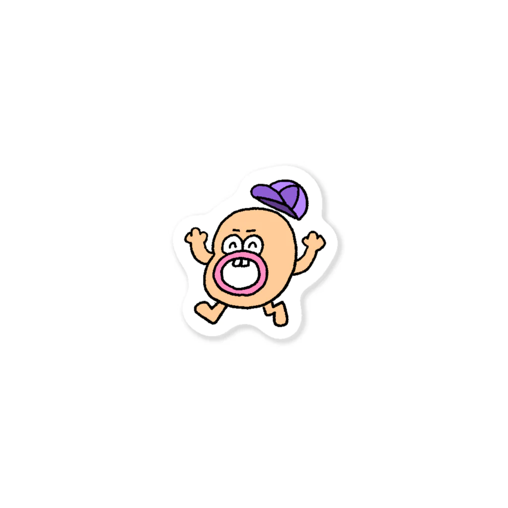 じゃがいもストアのじゃがいもくん(緑) Sticker