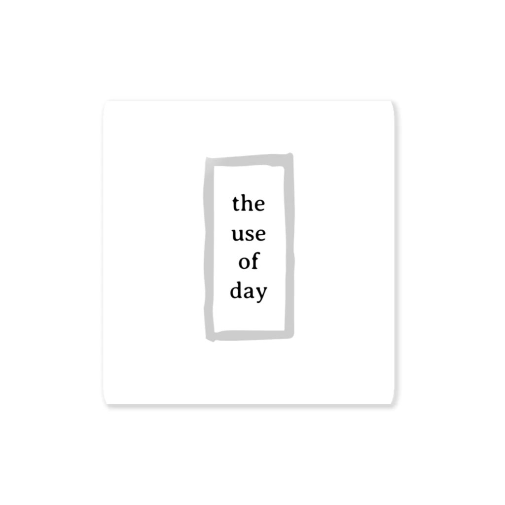 theuseofdayのthe use of day sticker Sticker