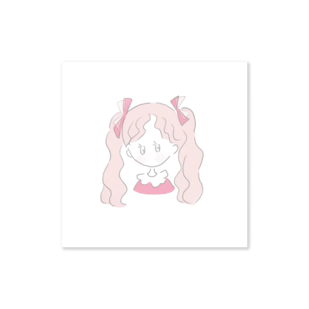 _furawa_のりぼんついんてちゃん Sticker