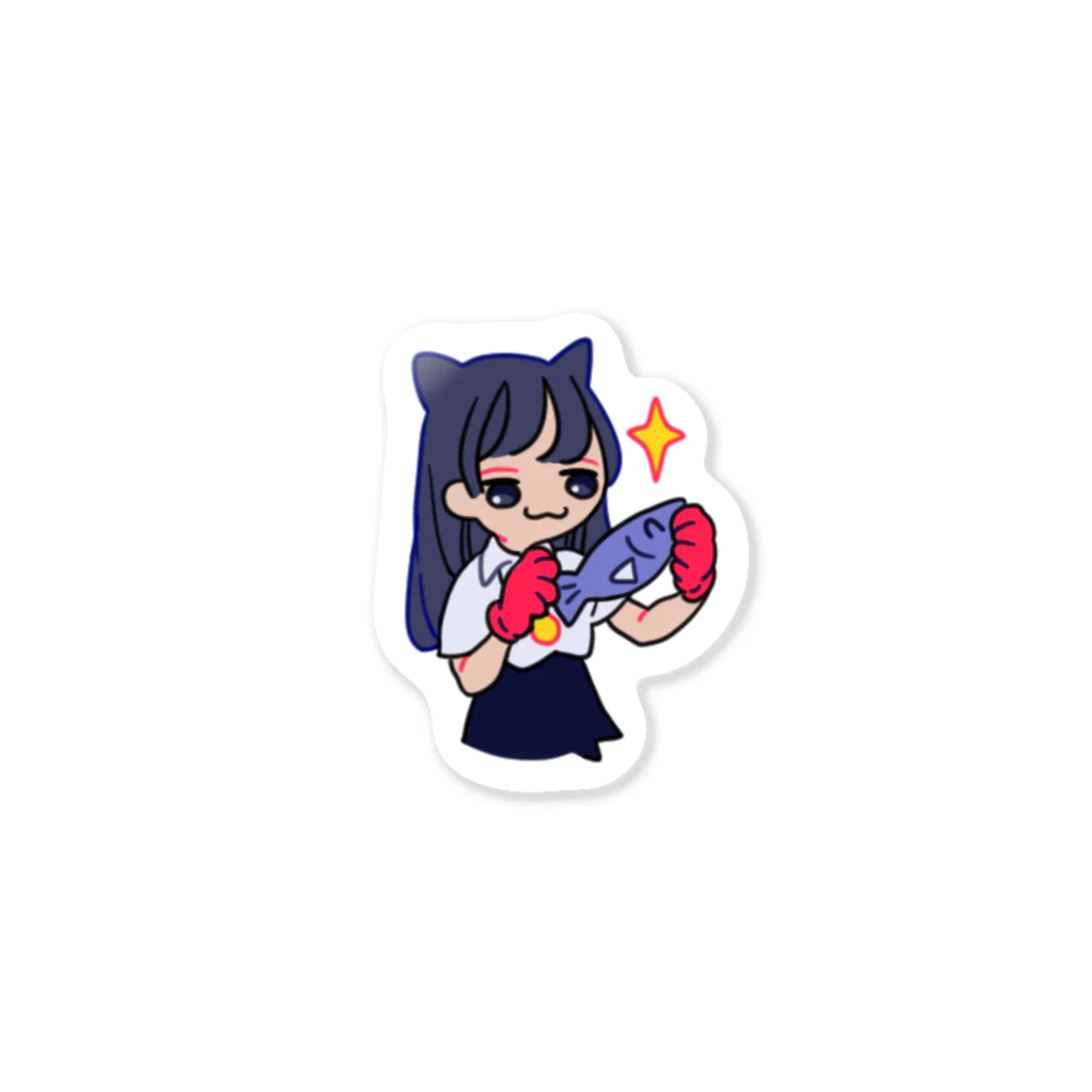 しずこまるの魚次亜塩素酸ナトリウム Sticker