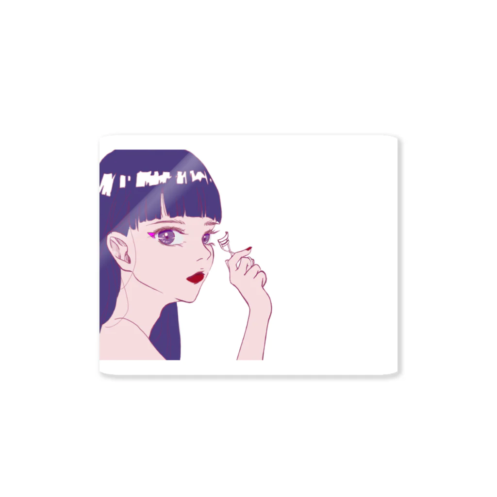 モフモフ寿司SHOPのさらちゃん Sticker