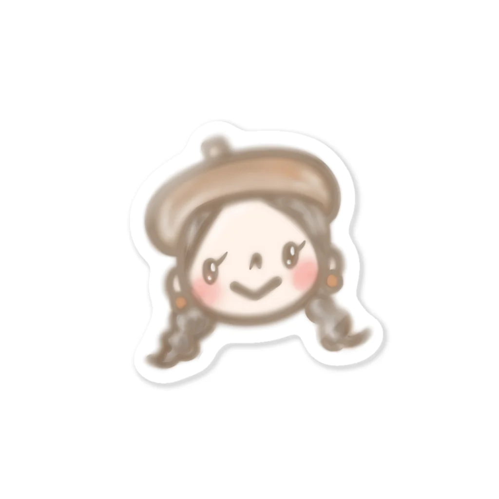 万枚ちゃんのほんわか万枚ちゃん Sticker