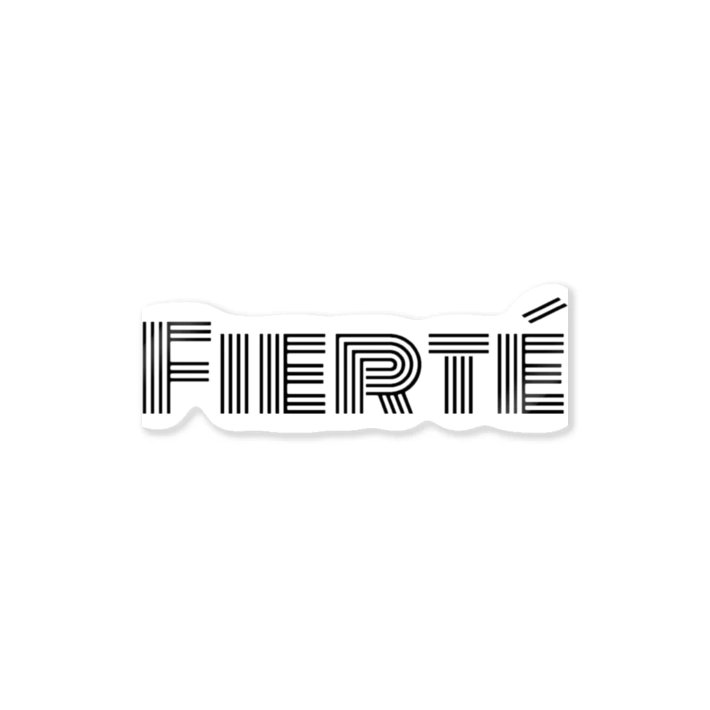 【Fierté】の【Fierté】ステッカー Sticker