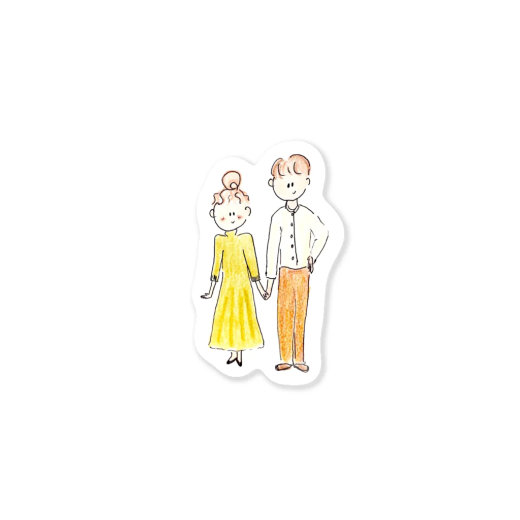 saoのcouple Sticker