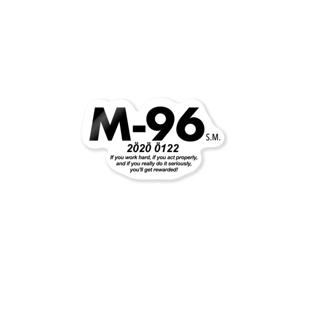 M-96のM-96 Sticker