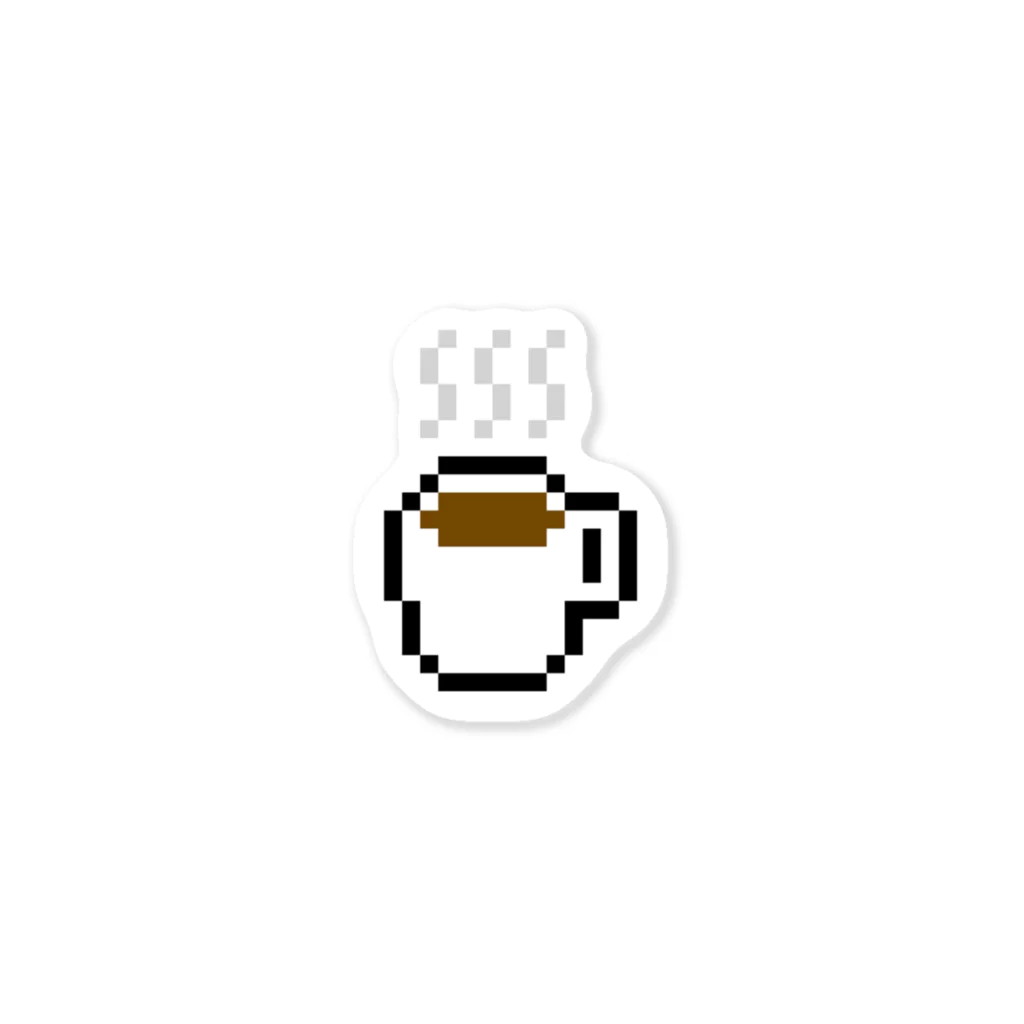 森 ピクセルのDOT COFFE Sticker