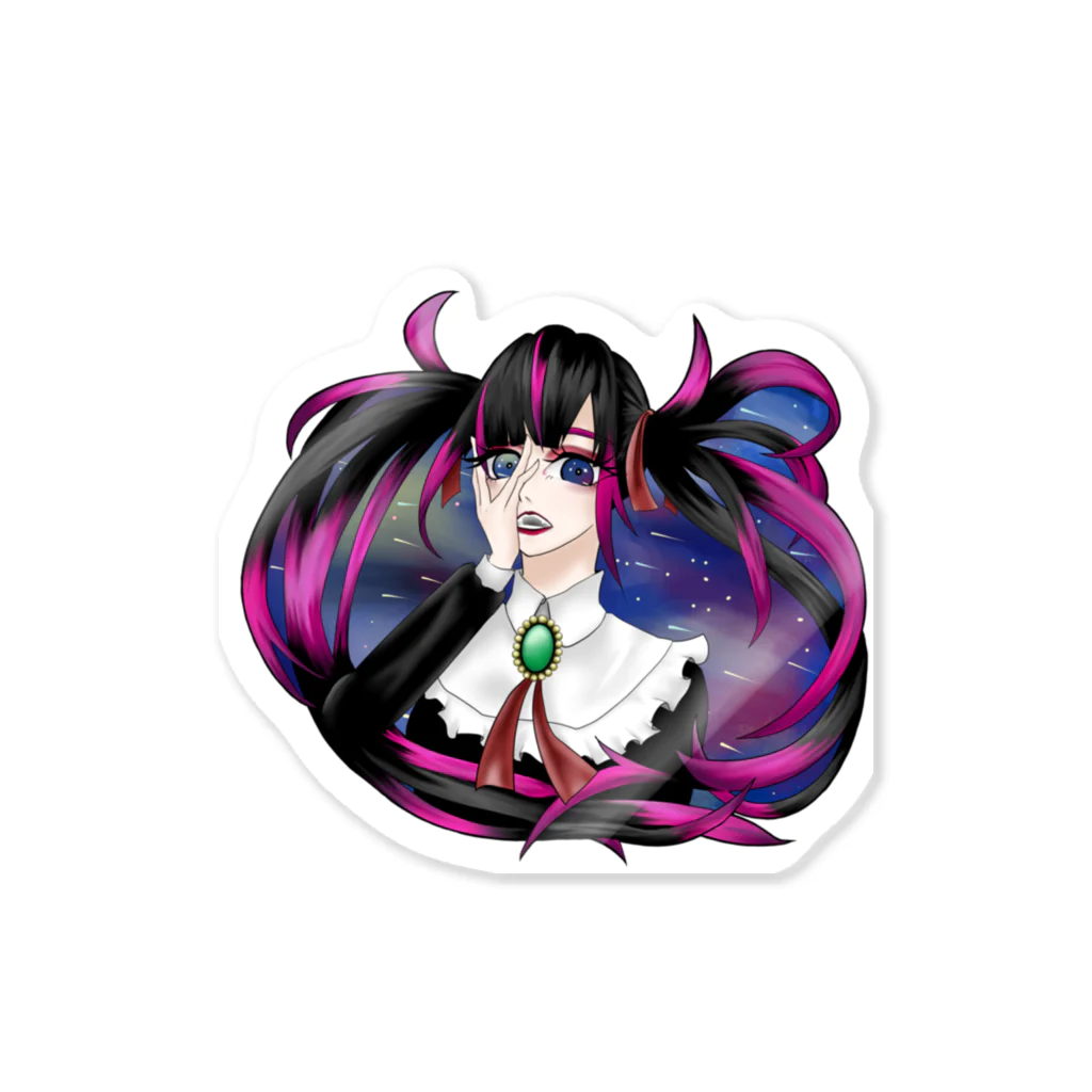 毒林檎の森のSpace lady Sticker