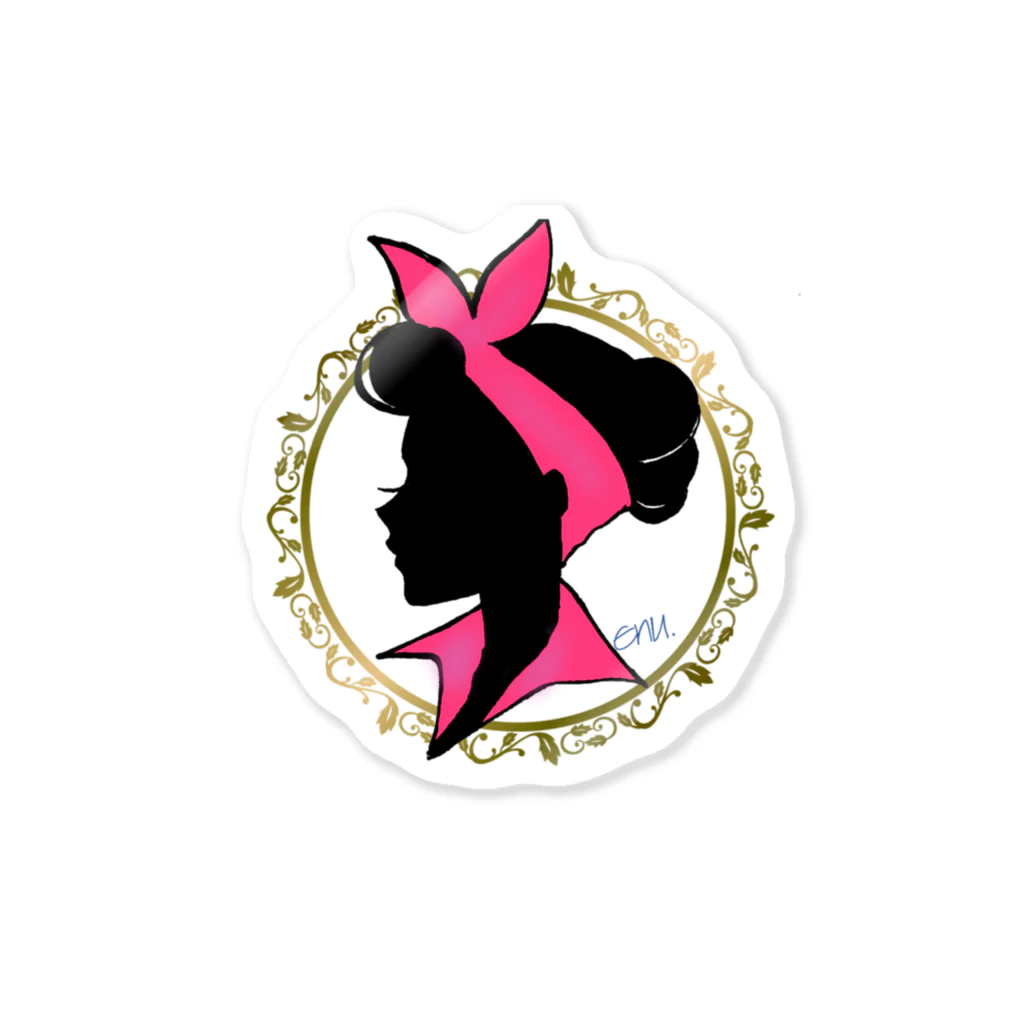 enu. のDreamgirl Sticker