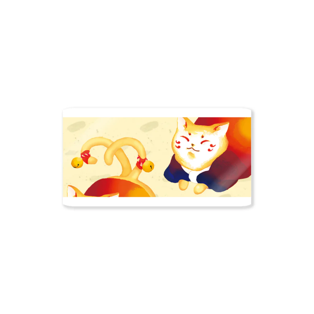 Hemingway-Caitの猫又 Sticker