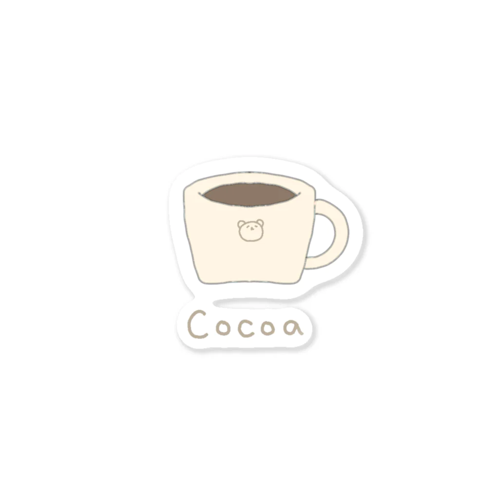 Torokuma.cのcocoa ココア大好き Sticker