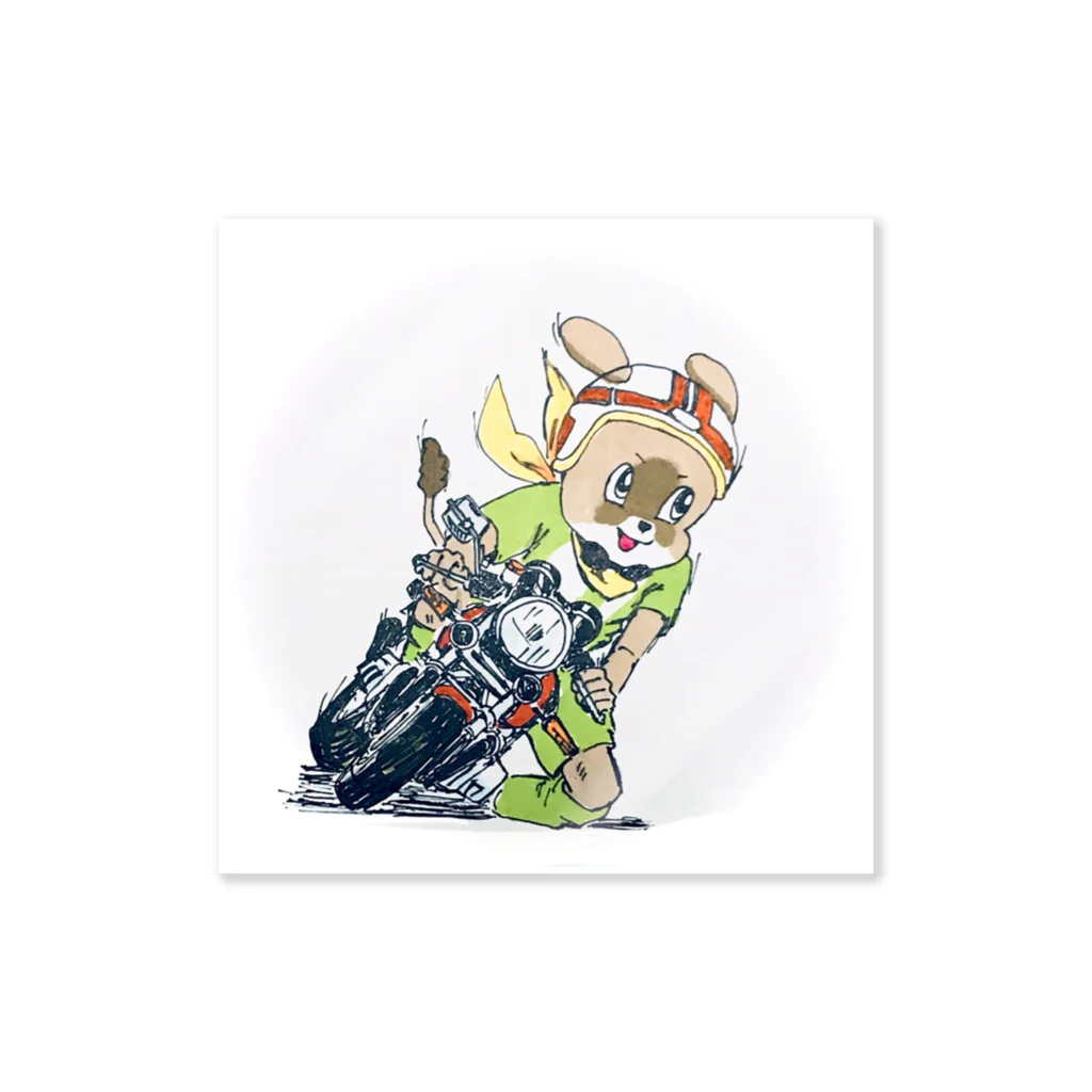 葉羽エストレーノのレノンくんーバイクでかっ飛ばすVer Sticker