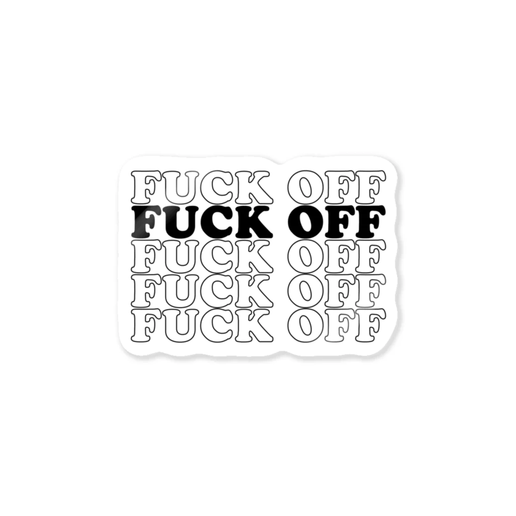 NIPPON DESIGNのFUCK OFF Sticker