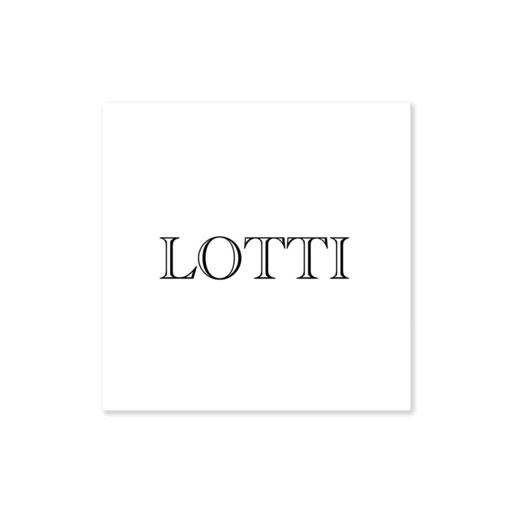 LOTTIのLOTTI ステッカー