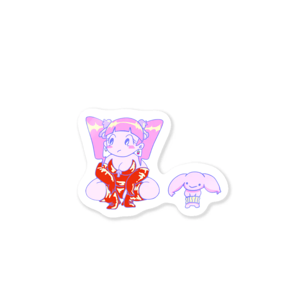 Hancha-のひわこちゃん Sticker