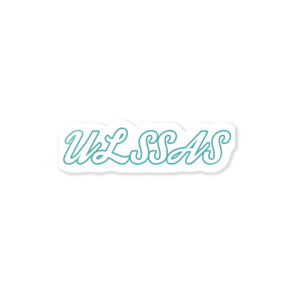 NtonのULSSAS（ブルー） #Nton  Sticker