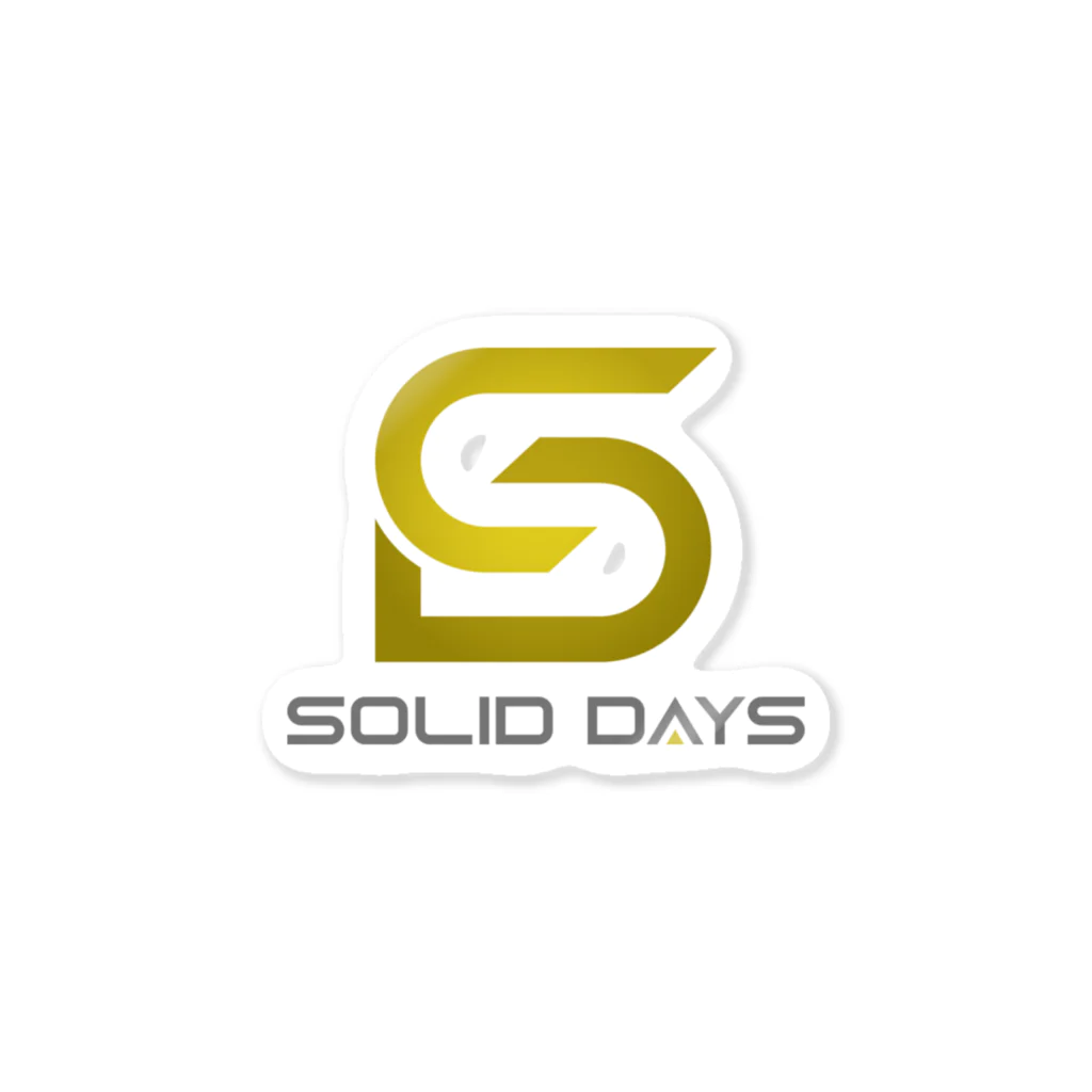 SOLID DAYS グッズショップのSOLID DAYS 2020ステッカー ステッカー