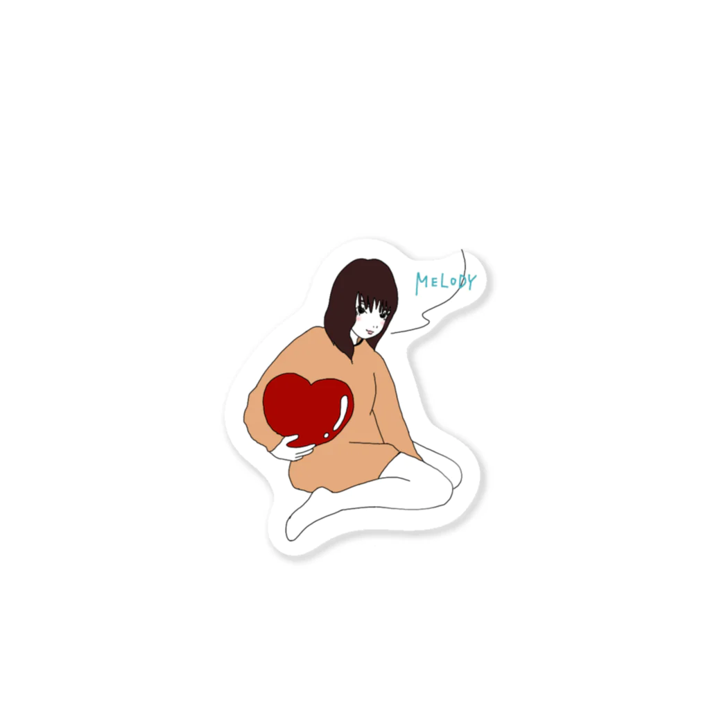 HALのmy twins Sticker