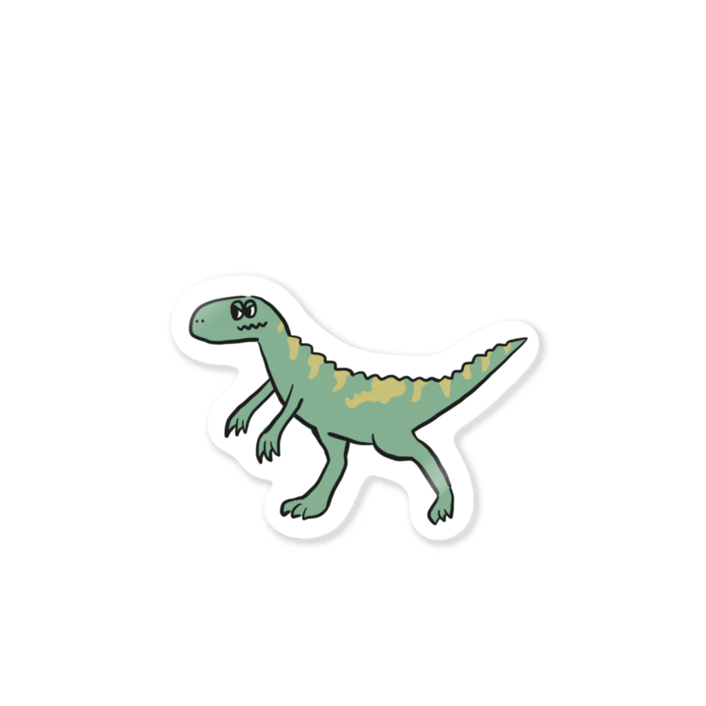 ほしいのいらすとのフクイラプトル@恐竜グランプリ Sticker