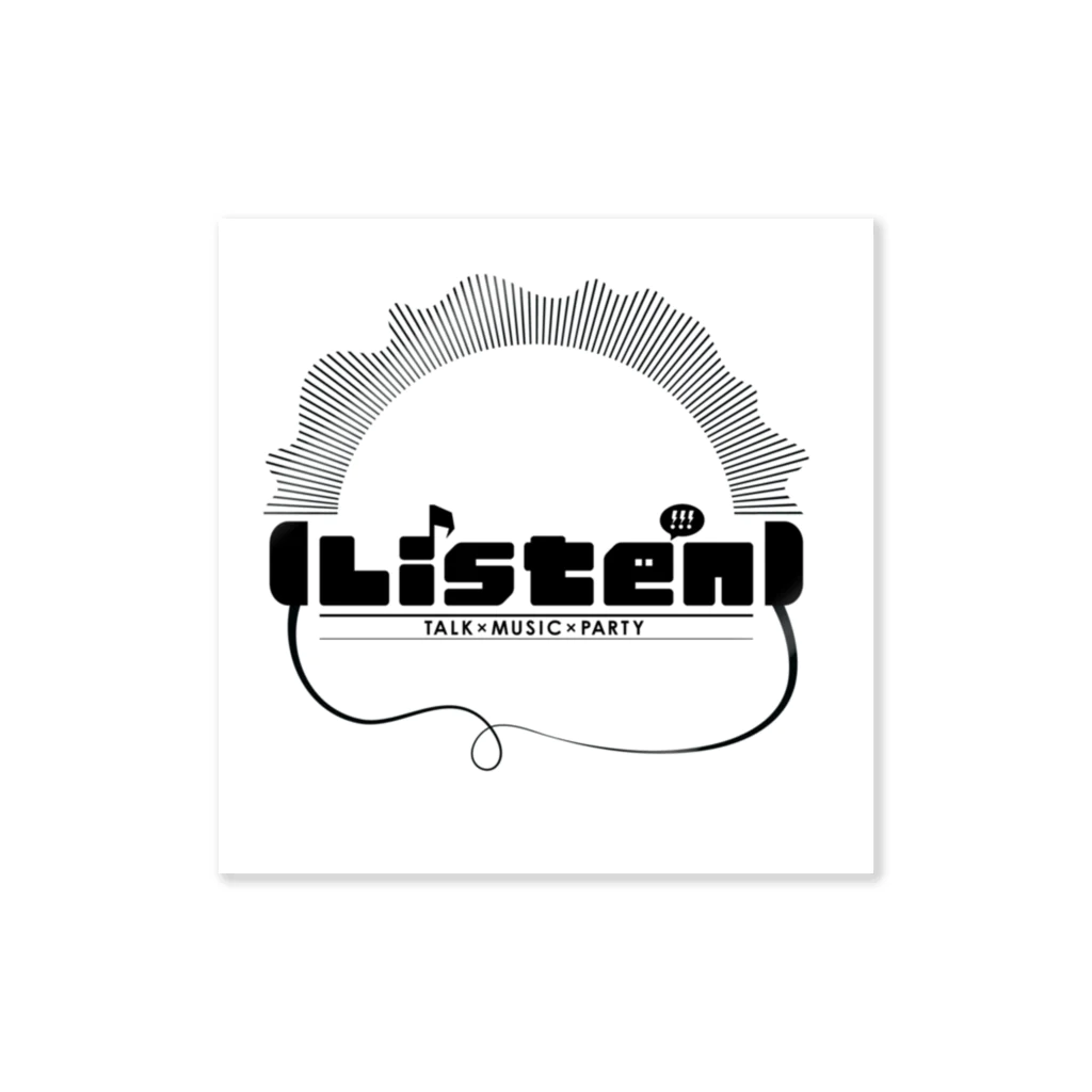 5/4 Listen!!!公式のListen!!!公式グッズ（小物） Sticker