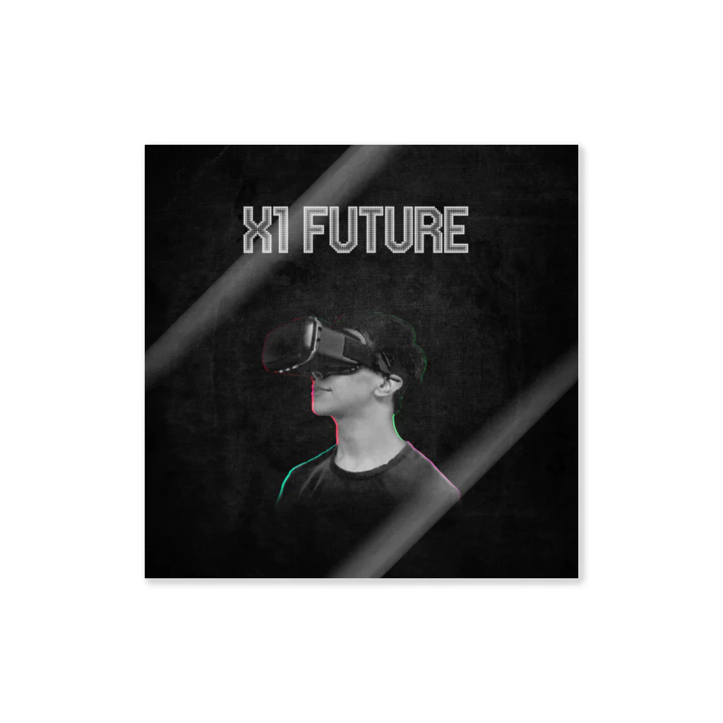 コラージュ屋のX1 FUTURE Sticker