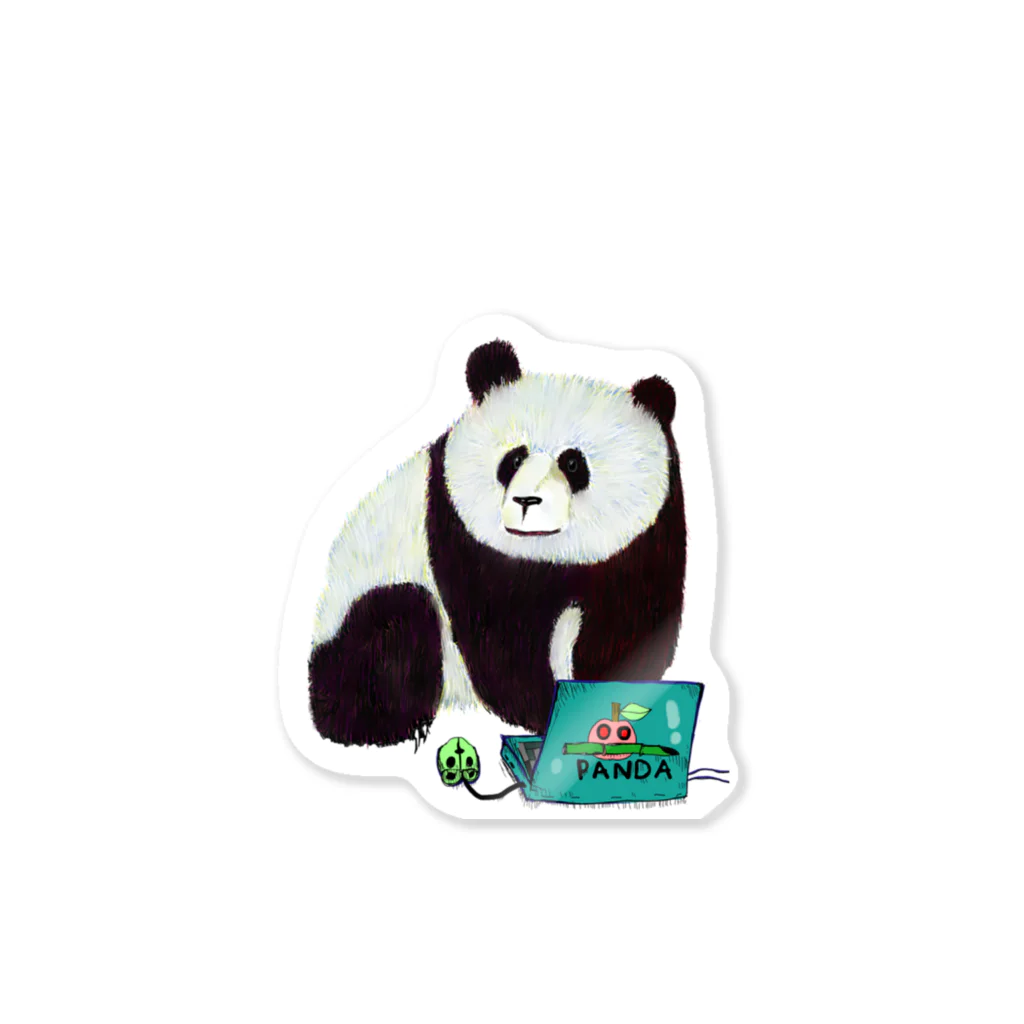 ZENART(ゼンアート)のIT系のパンダ Sticker