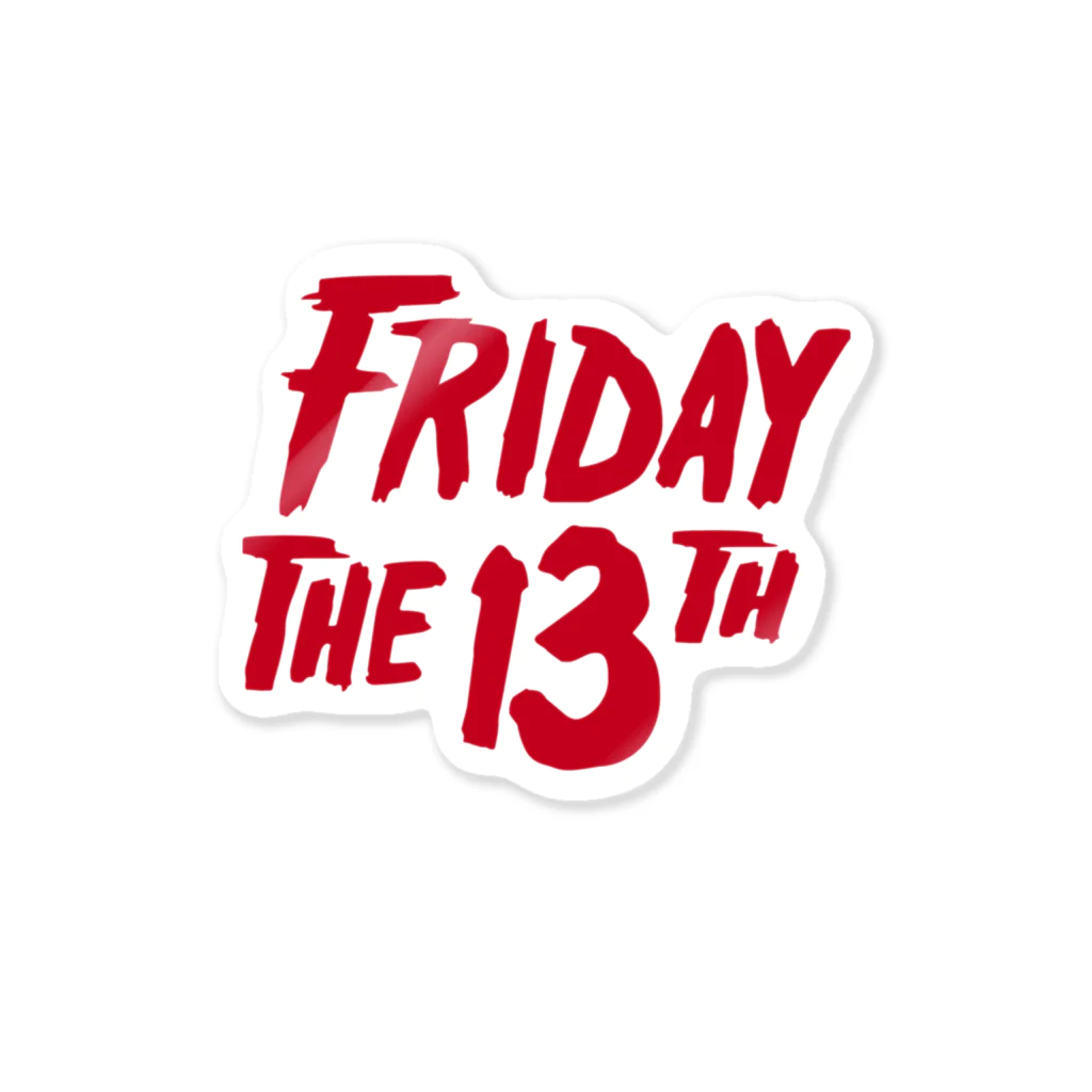 NIPPON DESIGNのFRIDAY THE 13TH Sticker