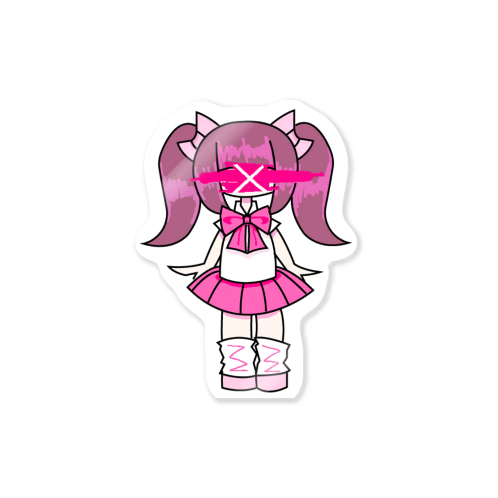 嘔吐屋本舗の非実在少女ちゃん Sticker