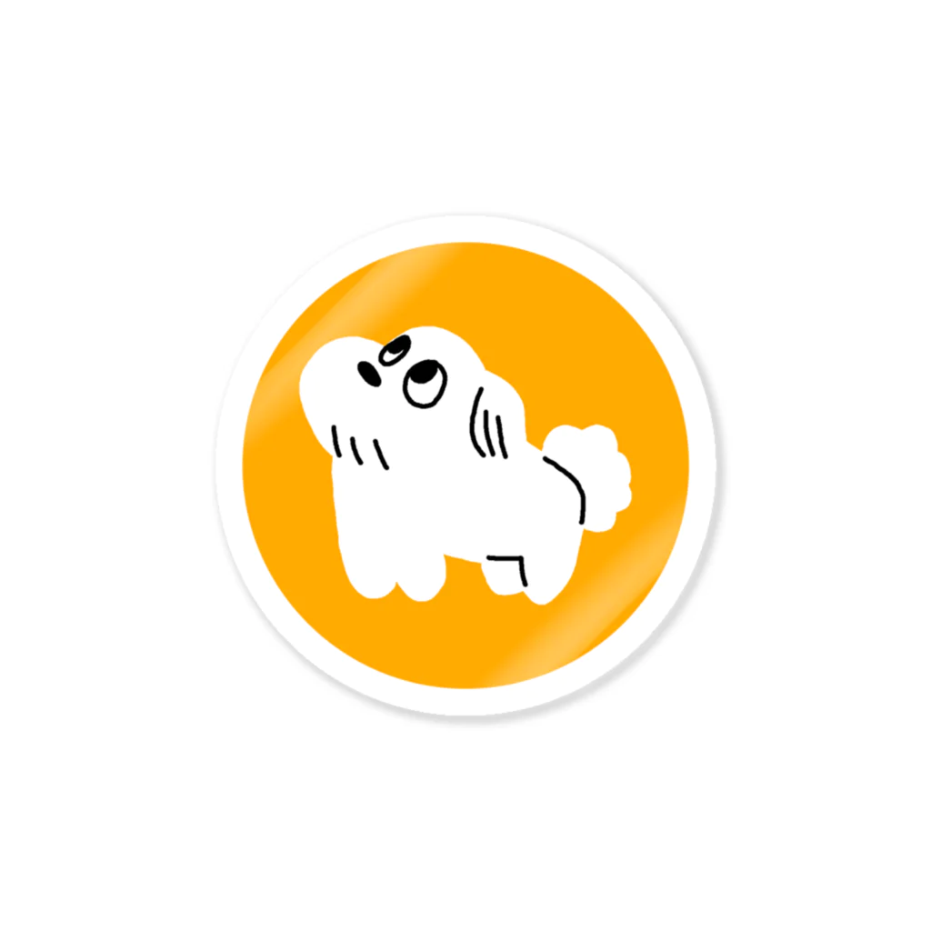 Buonoの見上げる犬ちゃん Sticker