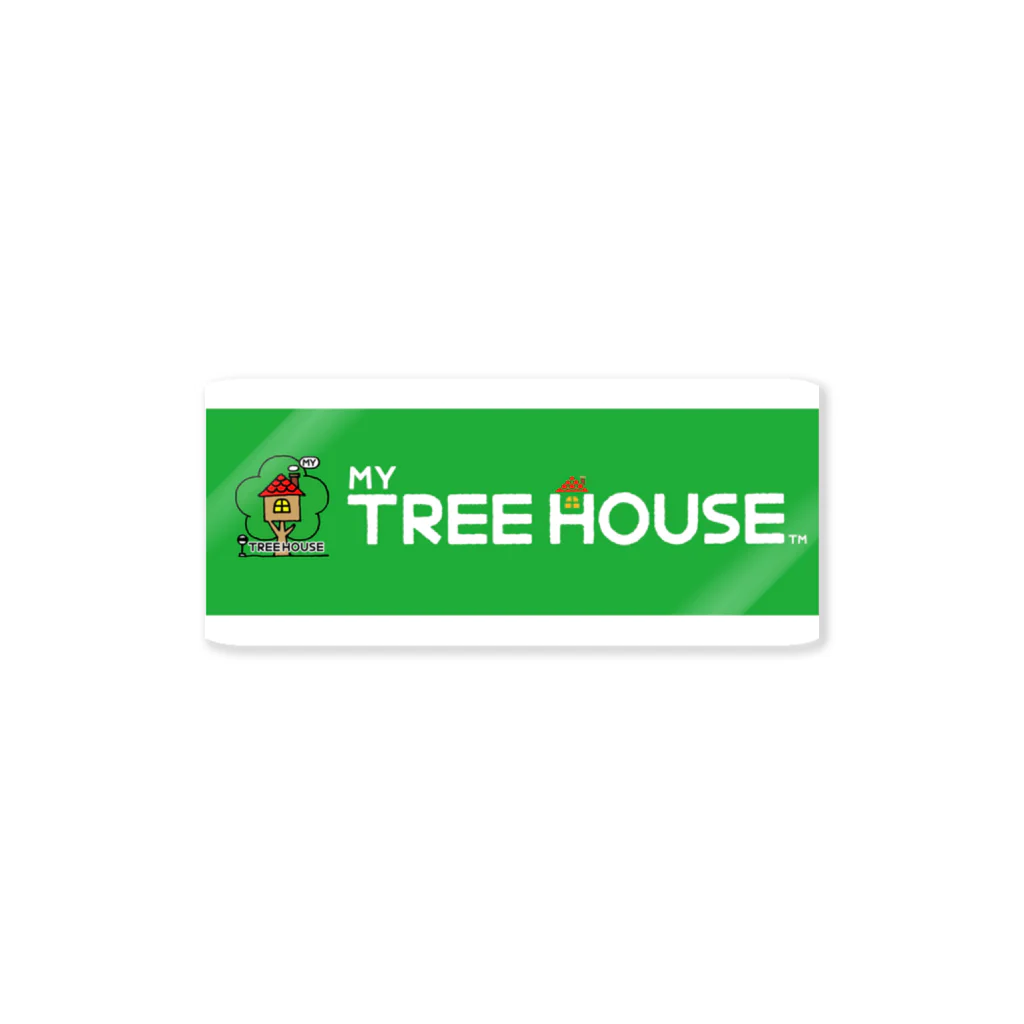 ぼくのツリーハウスのMYTREEHOUSEステッカー Sticker