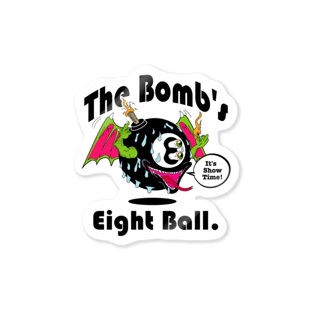 提供 tshopのThe Bomb's Eight Ball ステッカー