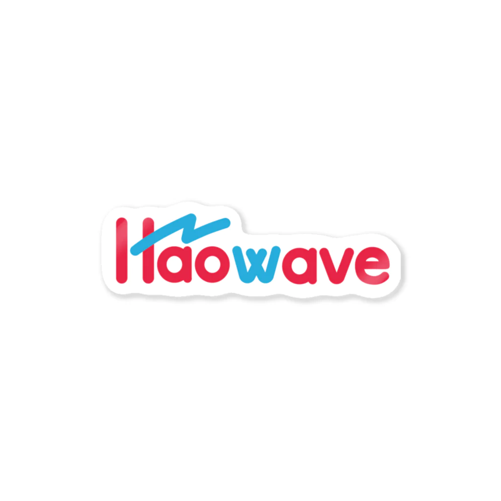 HaoWaveのHaoWave-logo ステッカー