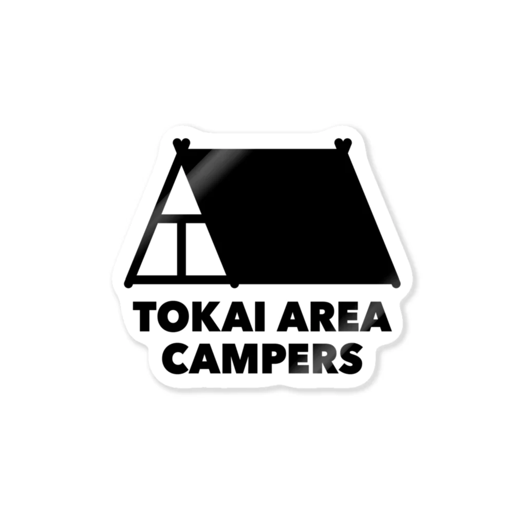 サノクロのお店のTOKAI AREA CAMPERS 스티커