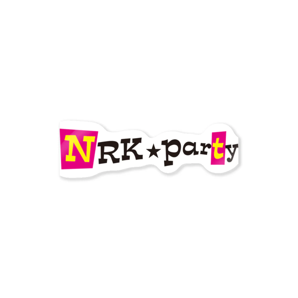 のりこ⏩ Flannel & THE PSYCHO’SのNRKparty☆ ステッカー