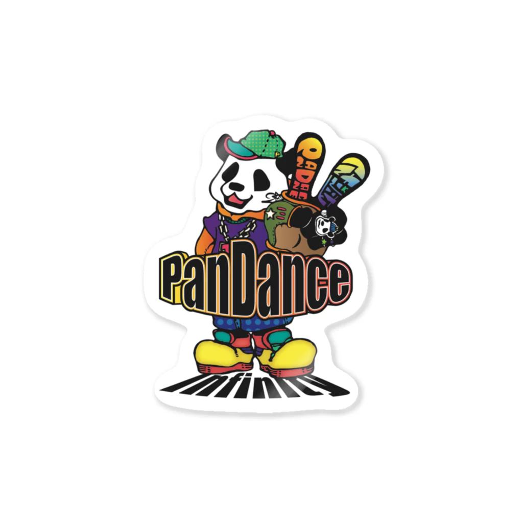 PanDanceStudioのPanDanceInfinity2 ステッカー